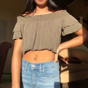 American Eagle Off the Shoulder Top